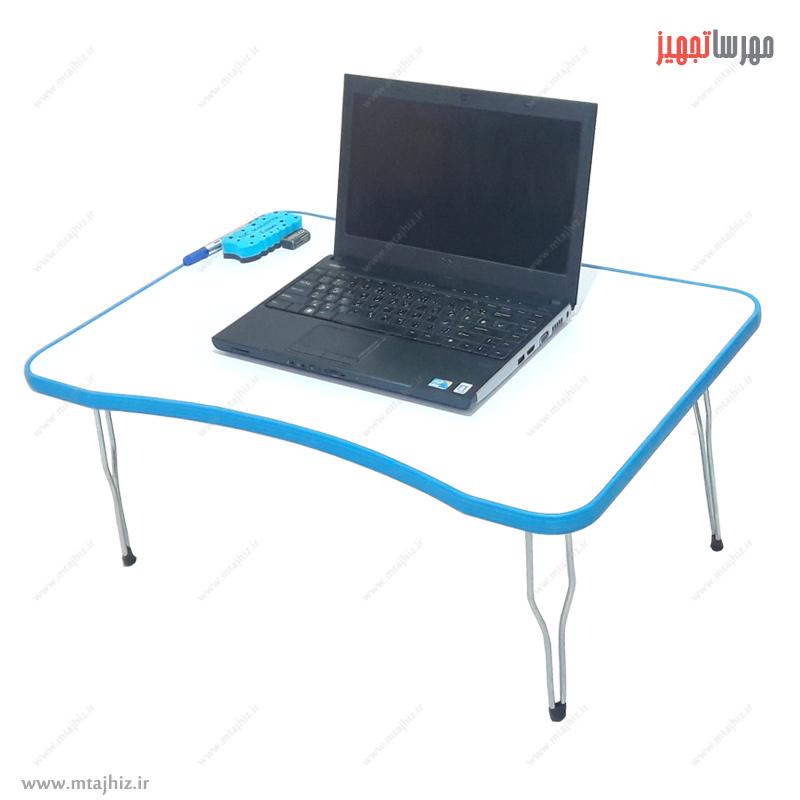 میز تحریر با پایه تاشو برای مطالعه و استفاده از لپ تاپ